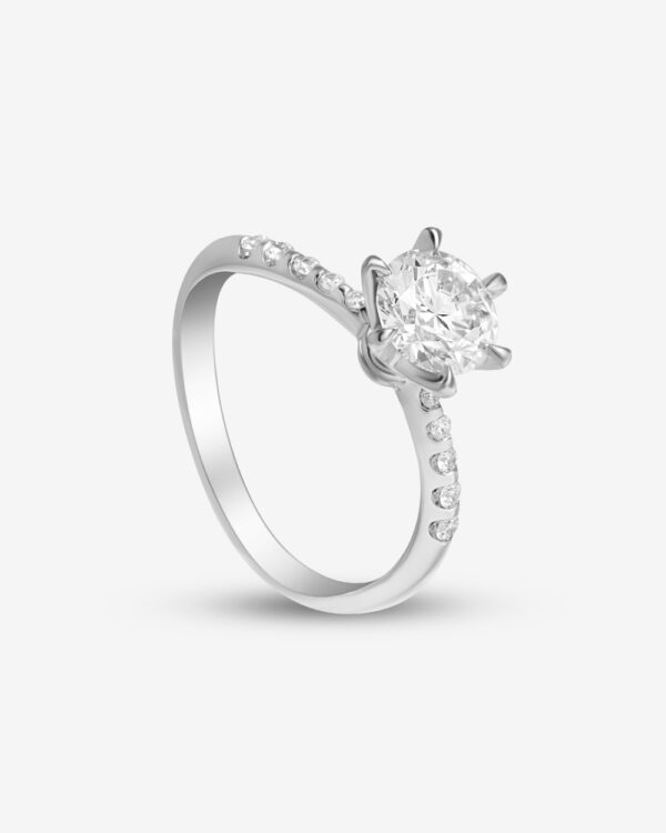 Lab-Grown Diamond 1.09ct. Brilliant Ring